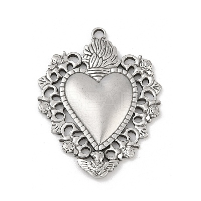 304 Stainless Steel Pendants LS-STAS-D366-05C-P-1