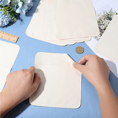 20Pcs Suede Fiber Glasses Cleaning Cloth AJEW-GF0012-51A-1