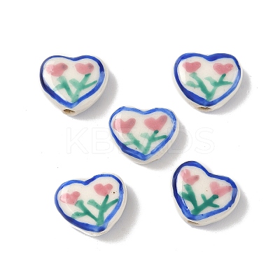 Handmade Porcelain Beads PORC-D011-01A-1