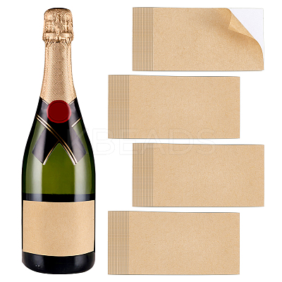 Wine Blank Adhesive Label DIY-WH0349-387A-01-1