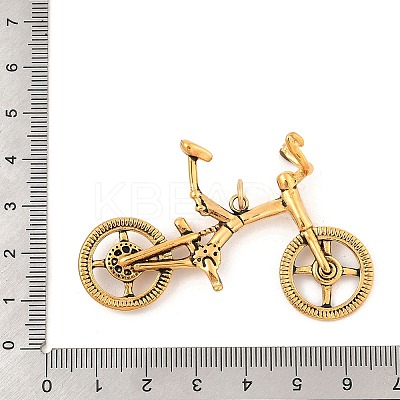 304 Stainless Steel Big Pendants STAS-M083-03AG-1