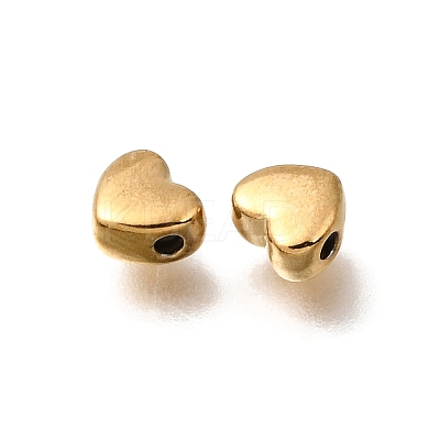 Valentine's Day 304 Stainless Steel Spacer Beads STAS-L315-075G-05-1