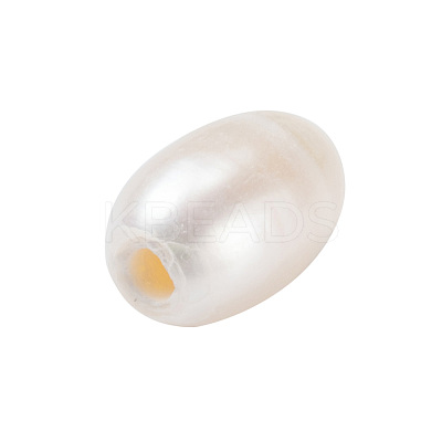 Large Hole Pearl Beads PEAR-R064-01-1