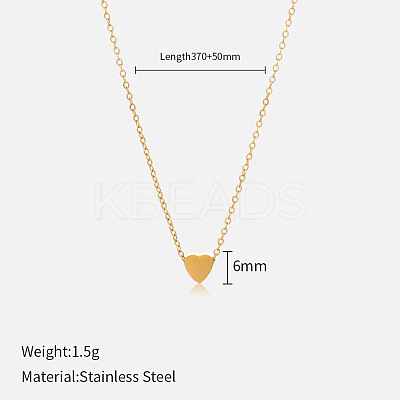 304 Stainless Steel Pendant Necklaces for Women FS-WG3C5F5-06-1
