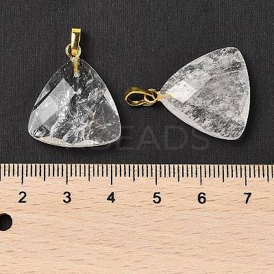 Natural Quartz Crystal Pendants G-L614-D04-G05-1