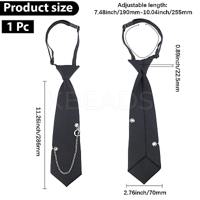 Adjustable Polyester Ties AJEW-WH20006-204B-1