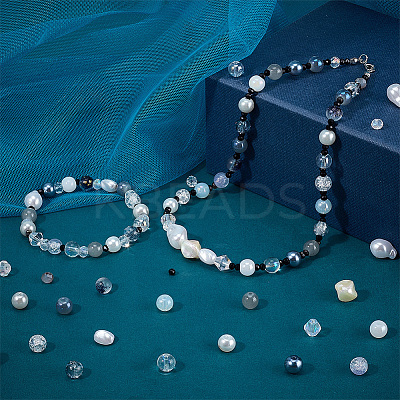 DIY Beads Jewelry Making Finding Kit GLAA-AR0001-60-1