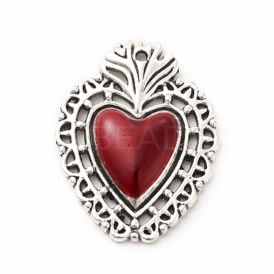 Alloy Enamel Pendants FIND-A028-01AS-06-1