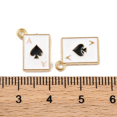 Rack Plating Alloy Charms FIND-M020-05G-02-1