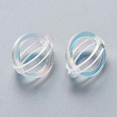Transparent Acrylic Pendants KY-S163-197-1