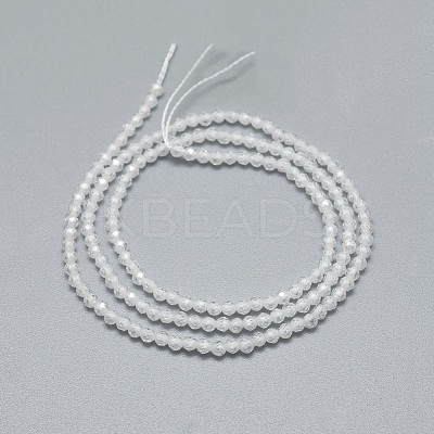 Cubic Zirconia Beads Strands G-G792-47-01A-1