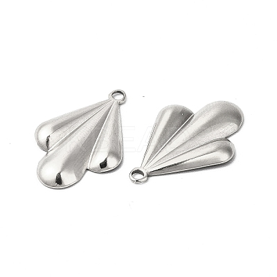 Non-Tarnish 304 Stainless Steel Pendants LS-STAS-L268-003P-1