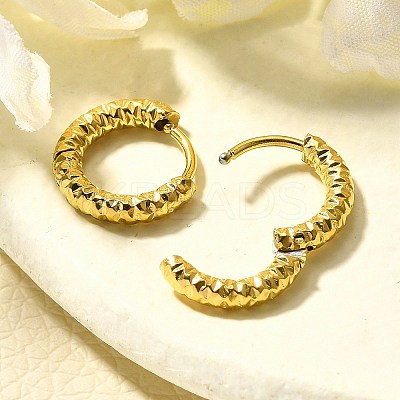 304 Stainless Steel Hoop Earrings for Women EJEW-M068-13A-G-1
