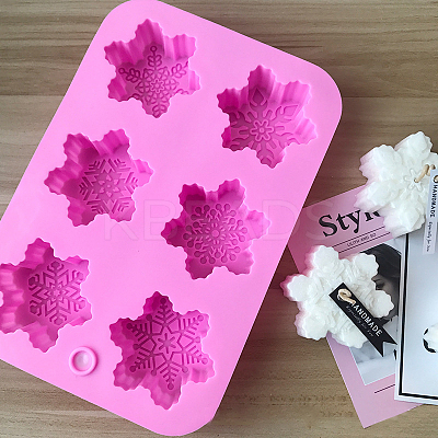 Christmas Theme DIY Candle Food Grade Silicone Molds CAND-PW0005-007-1