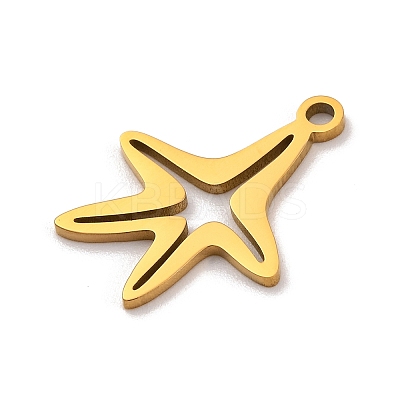 201 Stainless Steel Pendants STAS-U016-08G-03-1