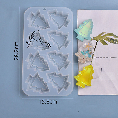 Christmas Tree Silicone Cake Baking Molds DIY-I034-04-1
