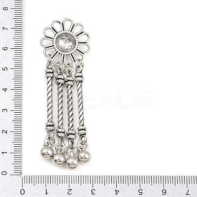 Tibetan Style Alloy Big Pendants AL-CBAAECB-02AS-H-1