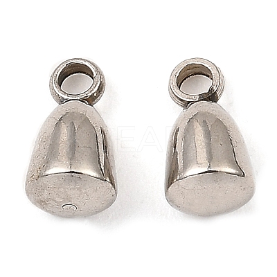 Non-Tarnish 201 Stainless Steel Tail Chain Drop Charms STAS-D061-04C-P-1