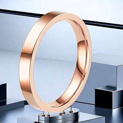 Stainless Steel Plain Band Rings FS-WG75602-148-1