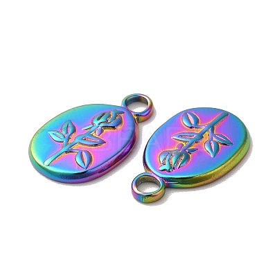 Ion Plating(IP) 304 Stainless Steel Pendants STAS-H212-23MC-1