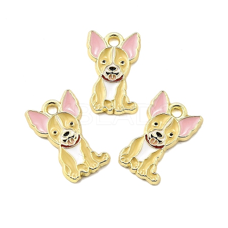 Zinc Alloy Enamel Pendants FIND-Z080-01G-06-1