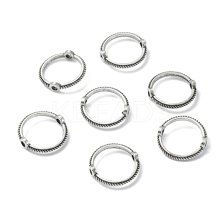 Tibetan Style Zinc Alloy Bead Frames FIND-YW0004-43C-1