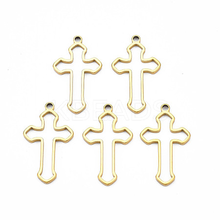 Ion Plating(IP) 201 Stainless Steel Pendants LS-STAS-T063-165G-1