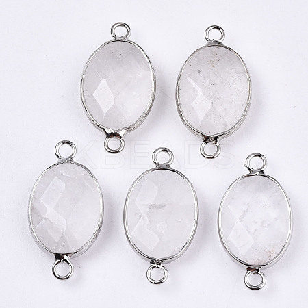 Natural Quartz Links/Connectors G-T131-102-33-1