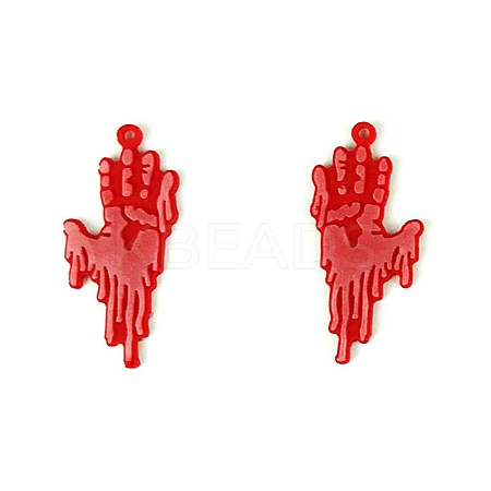 Bloody Effect Pendant Silicone Molds LS-DIY-J009-03C-1
