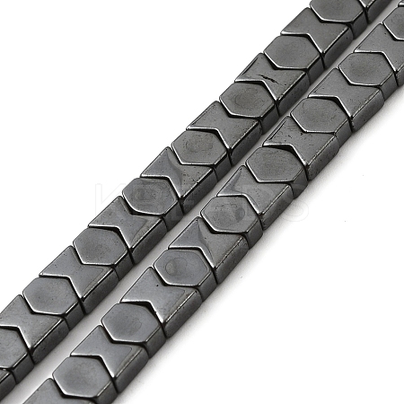 Electroplated Synthetic Non-magnetic Hematite Beads Strands G-Q1009-C02-01-1