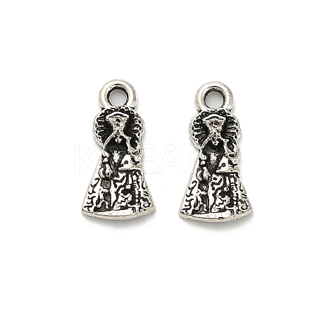 Tibetan Style Alloy Pendants FIND-H053-07AS-1