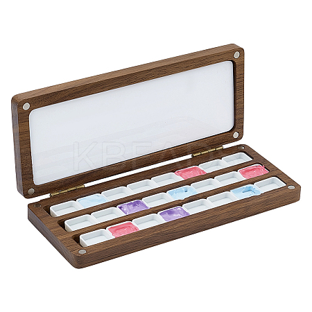 Wood Magnetic Flip Top Paintbox AJEW-WH0348-685-1