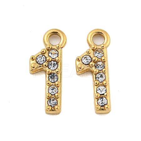 304 Stainless Steel Pendants STAS-L080-002G-01-1