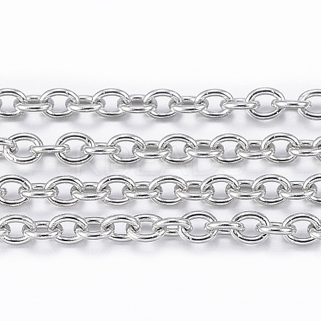 304 Stainless Steel Cable Chains CHS-H009-27P-A-1
