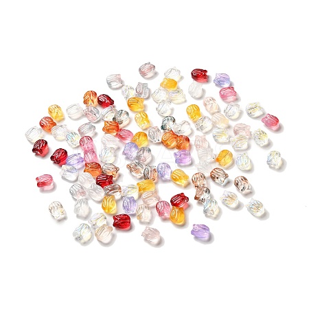 Transparent Glass Beads GLAA-O023-12-1