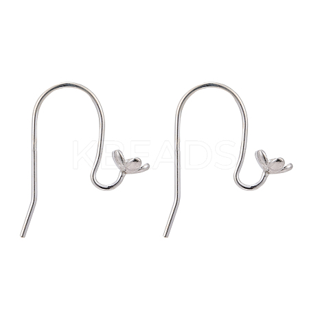 925 Sterling Silver Earring Hooks STER-K167-072S-1