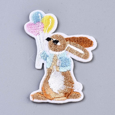 Rabbit Appliques DIY-S041-127-1