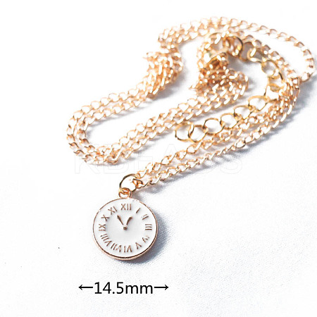 Mini Alloy Enamel Clocks PW-WG51306-02-1