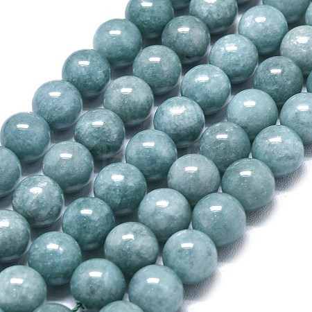Natural Malaysia Jade Beads Strands G-L645-A01-14mm-12-1