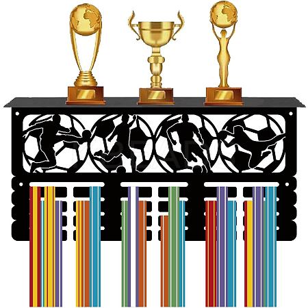 Rectangle Iron Medal Hanger Holder ODIS-WH0052-054-1