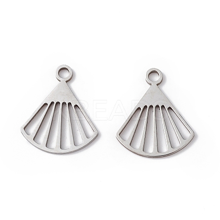 Non-Tarnish 304 Stainless Steel Pendants X-STAS-E186-02P-1