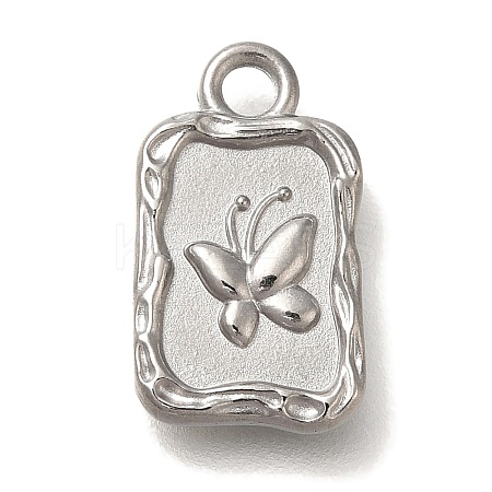 Anti-Tarnish 304 Stainless Steel Pendants STAS-P371-104P-1