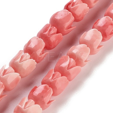 Synthetic Coral Beads Strands CORA-B001-05A-04-1
