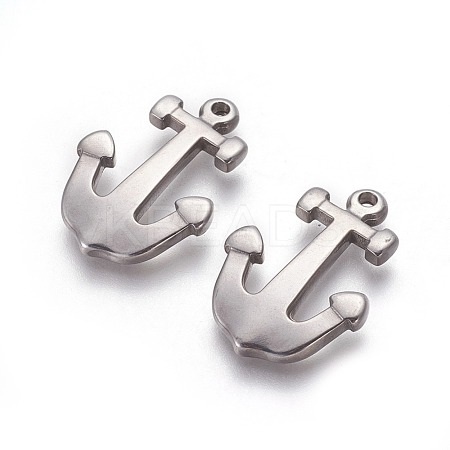 Tarnish Resistant 304 Stainless Steel Pendants STAS-P231-47P-1
