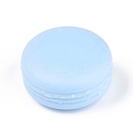 Portable Plastic Candy Color Mini Cute Macarons Jewelry Ring/Necklace Carrying Case CON-ZX009-04B-1