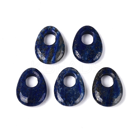 Natural Lapis Lazuli Pendants G-N361-06D-1