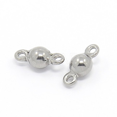 Tarnish Resistant 304 Stainless Steel Links connectors X-STAS-O031-C33-1