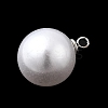 ABS Plastic Imitation Pearl Pendants FIND-H052-01H-04P-2