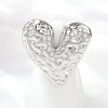 304 Stainless Steel Cuff Rings LS-RJEW-D306-16P-5