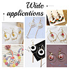 48Pcs 12 Style 304 Stainless Steel Wine Glass Charm Rings STAS-DC0002-57-4